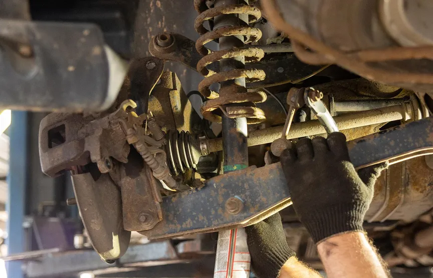 Suspension repair service